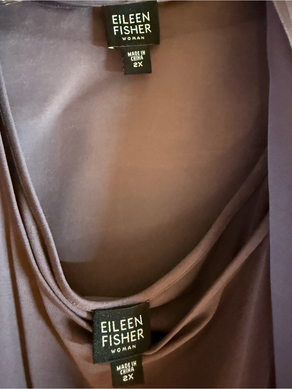 Eileen Fisher 2X Silk Lavender Sheer Open-Front Jacket - Picture 3 of 9